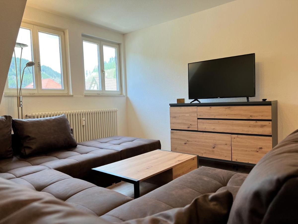 Ferienwohnung Kinzigblick - Balkon - Fuer Kinder - Mit Bettwaesche & Handtuecher Schenkenzell Ngoại thất bức ảnh